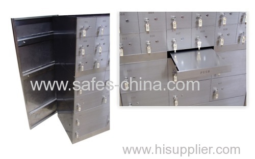 Stainless steel Safety deposit boxes locker HT-18SS