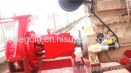 Diesel Sea Water High Pressure Fire Pump Marine Ship Safety Products
