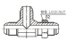 JIC 74°cone flared tube Fittings