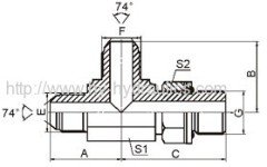 JIC male/ JIC male/ Metric o-ring Adapters