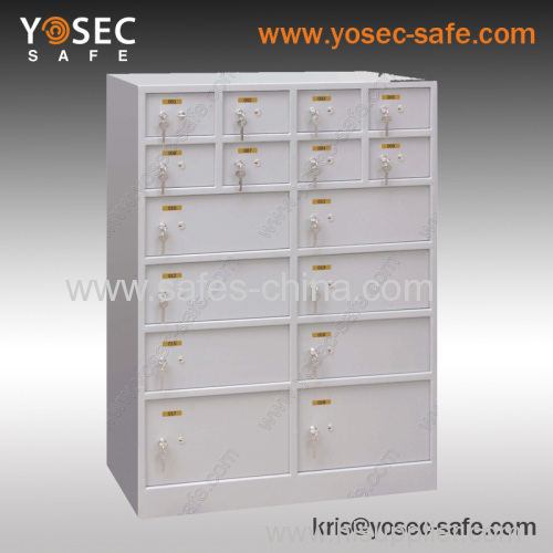 steel Safe deposit Storage locker/ Yosec bank equipment supplier