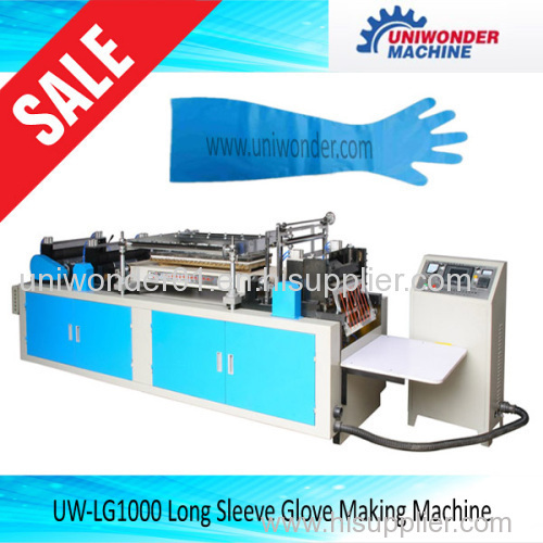 best supplier long glove making machine