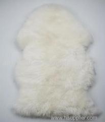 sheepskin long wool baby cushion