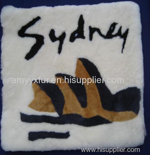 australian genuine 100% wool sheepskin carpet