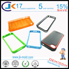 Mikron processing Iphone 4s Iphone 5s protecting case double injection mold factory