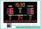 Electronic Basketball Scoreboard Led Display , Electronic Scoreboard With Remote
