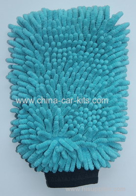 Microfiber Car Wash Chenille Mitt