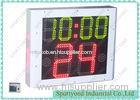 Double Sided Water Polo Shot Clock With Period Time , Energy Saving