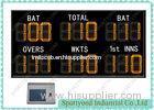 Outdoor Electronic Cricket Scoreboard With RF Remote Console , Cricket Score Board