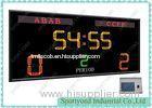 7 Segment Electronic Football Scoreboard With 3 Color , Soccer Stadium Scoreboard