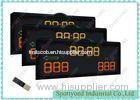 Led Digital Portable Electronic Scoreboard Red Yellow Green 600mm X 350mm
