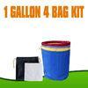 100% waterproof Nylon Canvas bubble hash bags 1 Gallon 4 bags kits
