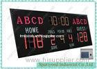 Led Electronic College Volleyball Scoreboard , Letters And Digits Scorer Display