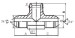 JIC male/ BSPT male/ JIC male Adapters