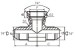 JIC male/ JIC male/ JIC male tube Fittings