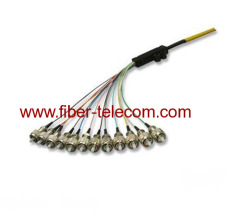 FC Single Mode Fan-out Fiber Optic Pigtail