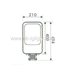 150W Bridgelux COB chip Meanwell driver led street lamp