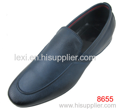 8655casual calfskin leather men shoes