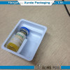 Disposable medical plastic vial trays