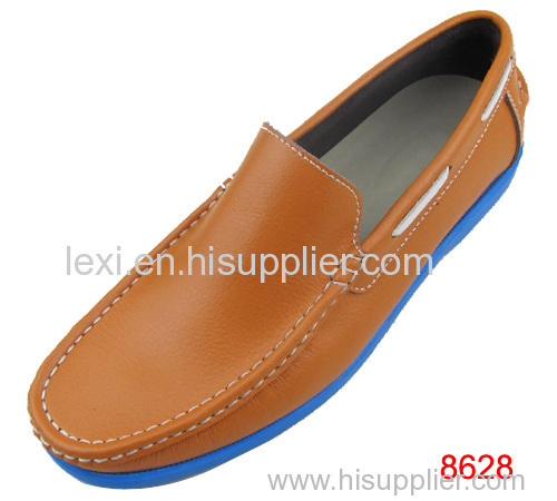 8628Leather casual shoes manufacturer factory in China