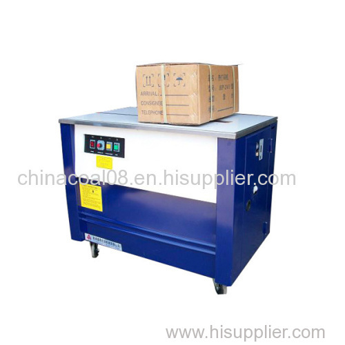 Semi-automatic high desk strapping machine binding machine