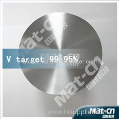 high purity sputtering target ---- V target