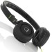 AKG Quincy Jones Folding Q460 Mini Black Supra-aural Headphones-Closed