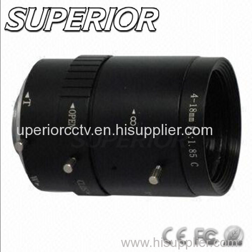 3.0 MP 4-18mm C Lens for Traffic Surveillance