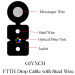 6 fibers FTTH outdoor drop cable
