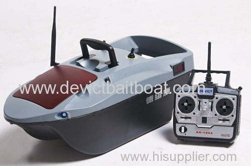 Remote controlled bait boat for night fishing