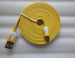 3m flat Flat Type Micro 5 Pin to USB Data Sync Charging Cable For Samsung HTC 8 colors to choose