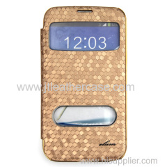 Golden color football line case for Note 2