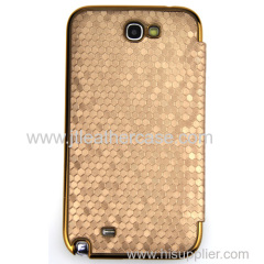 Golden color football line case for Note 2