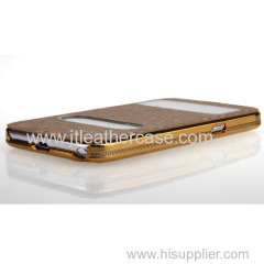 Golden color football line case for Note 2