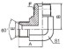 BSP thread 60° cone Fittings 1BT9-SP