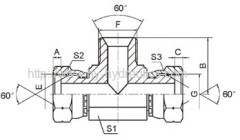 BSP female/ BSP male/ BSP female Adapters