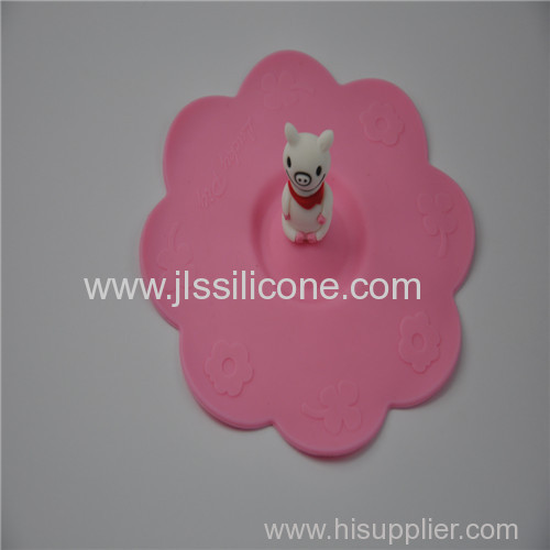 Silicone mug lid cover