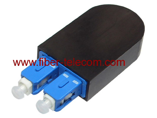 SC/PC SM Duplex Loop Back Fiber Optical adaptor