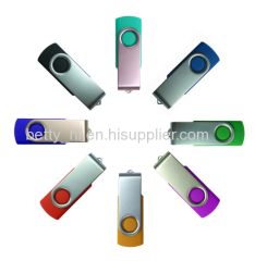 Promotional gift usb flash drive the swivel usb disk bulk cheap