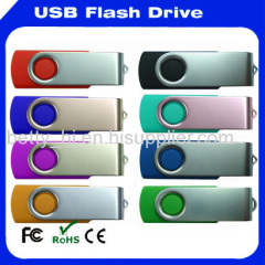 Promotional gift usb flash drive the swivel usb disk bulk cheap