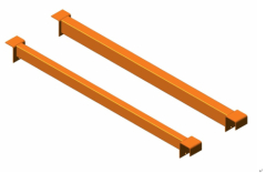 Nanjing Jracking Warehouse Storage Pallet Rack Accessory Pallet Support Bars