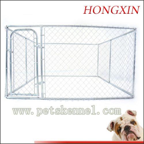 10x10x6 foot galvanized chain link outdoor large dog enclosures