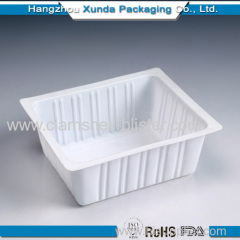 Rectangle plastic tofu pack tray