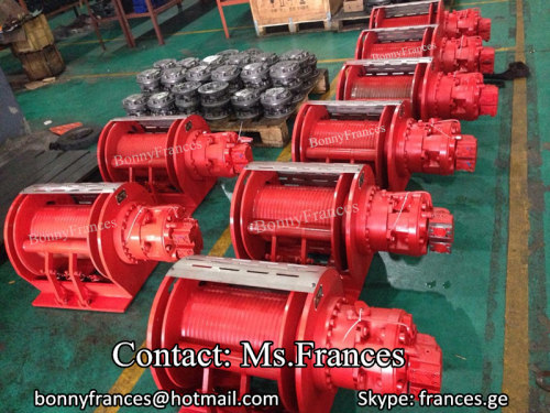 hydraulic windlass hoisting winch custom-made