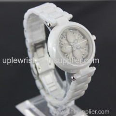 2014 Unique Stylish Ceramic Quartz Ladies Ceramic Watches, Pure Simple with Date