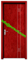 oak color wpc interior door