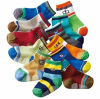 Children sock with point printed