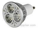 High Power Cree 3W Gu10 LED Spotlights Warm White For Indoor Lighting , 85V - 265V AC