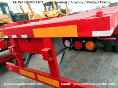 CHINA HEAVY LIFT Flatbed Trailer