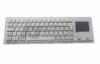 65 Key Industrial Metal Keyboard With Touchpad , Cherry Mechanical Switch